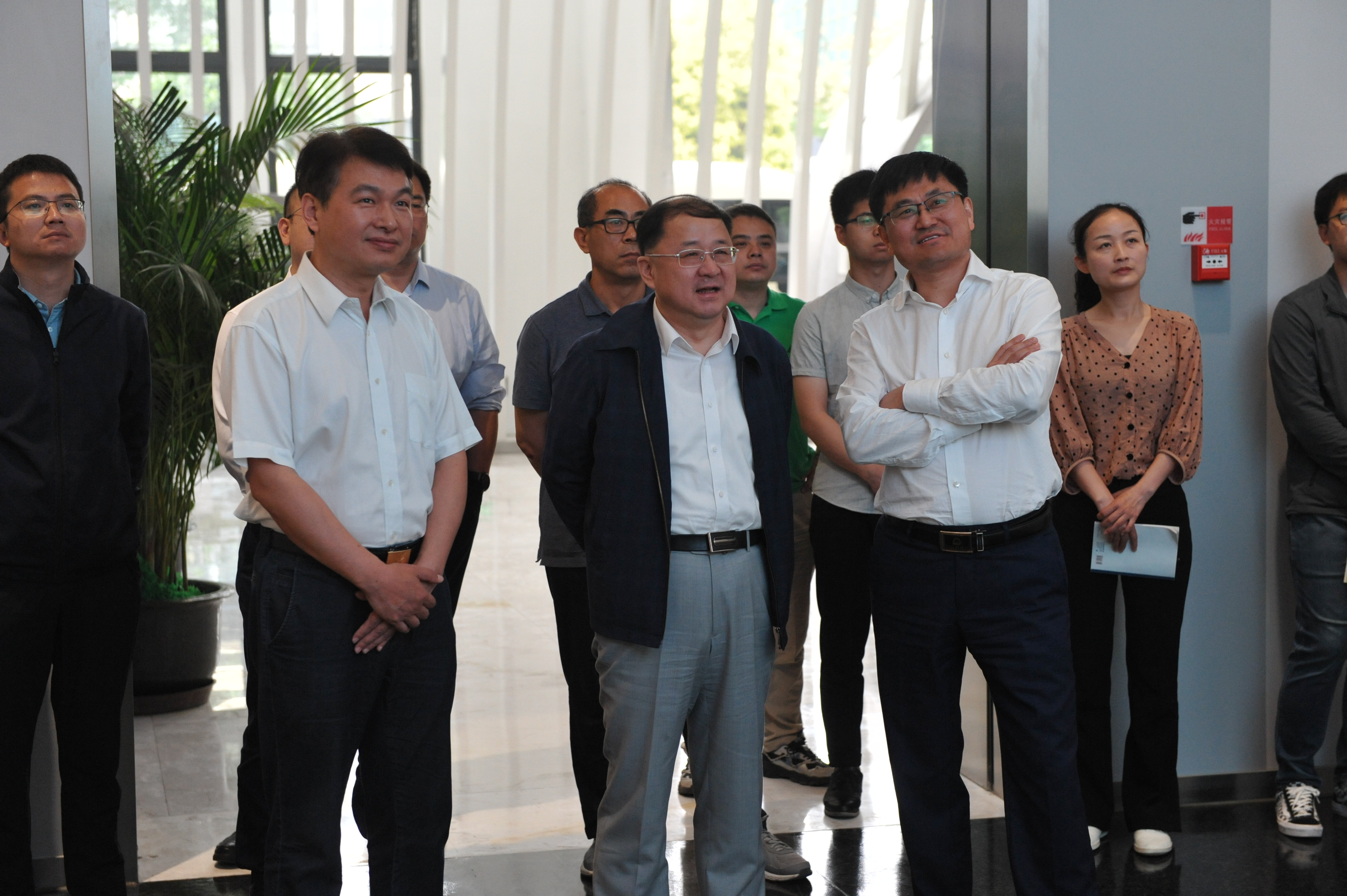 江南官方网页版集团副总经理周旗钢到江南(中国)核动力研究设计院走访调研