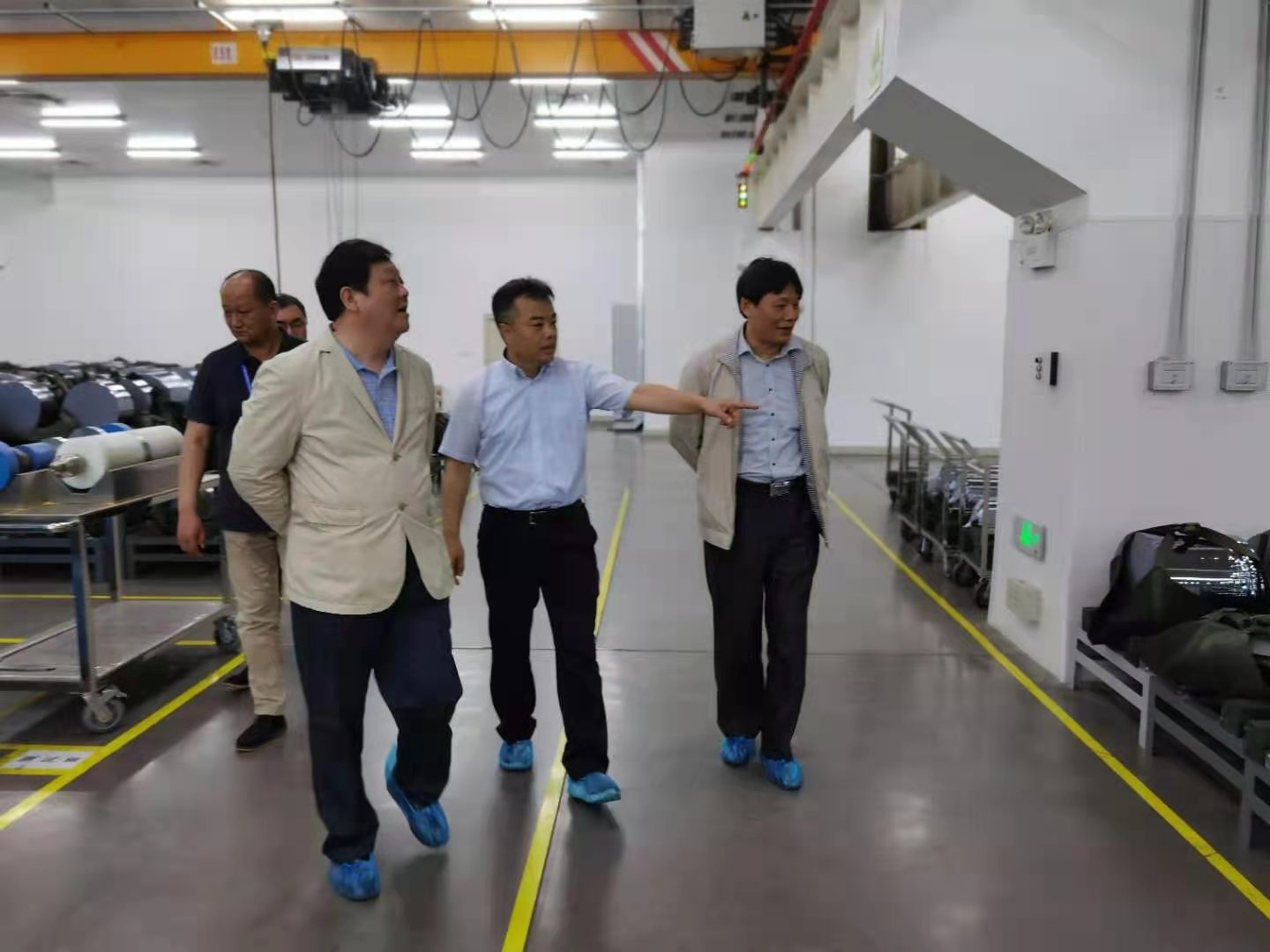 江南官方网页版集团纪委书记曹泊宇赴山东产业基地调研