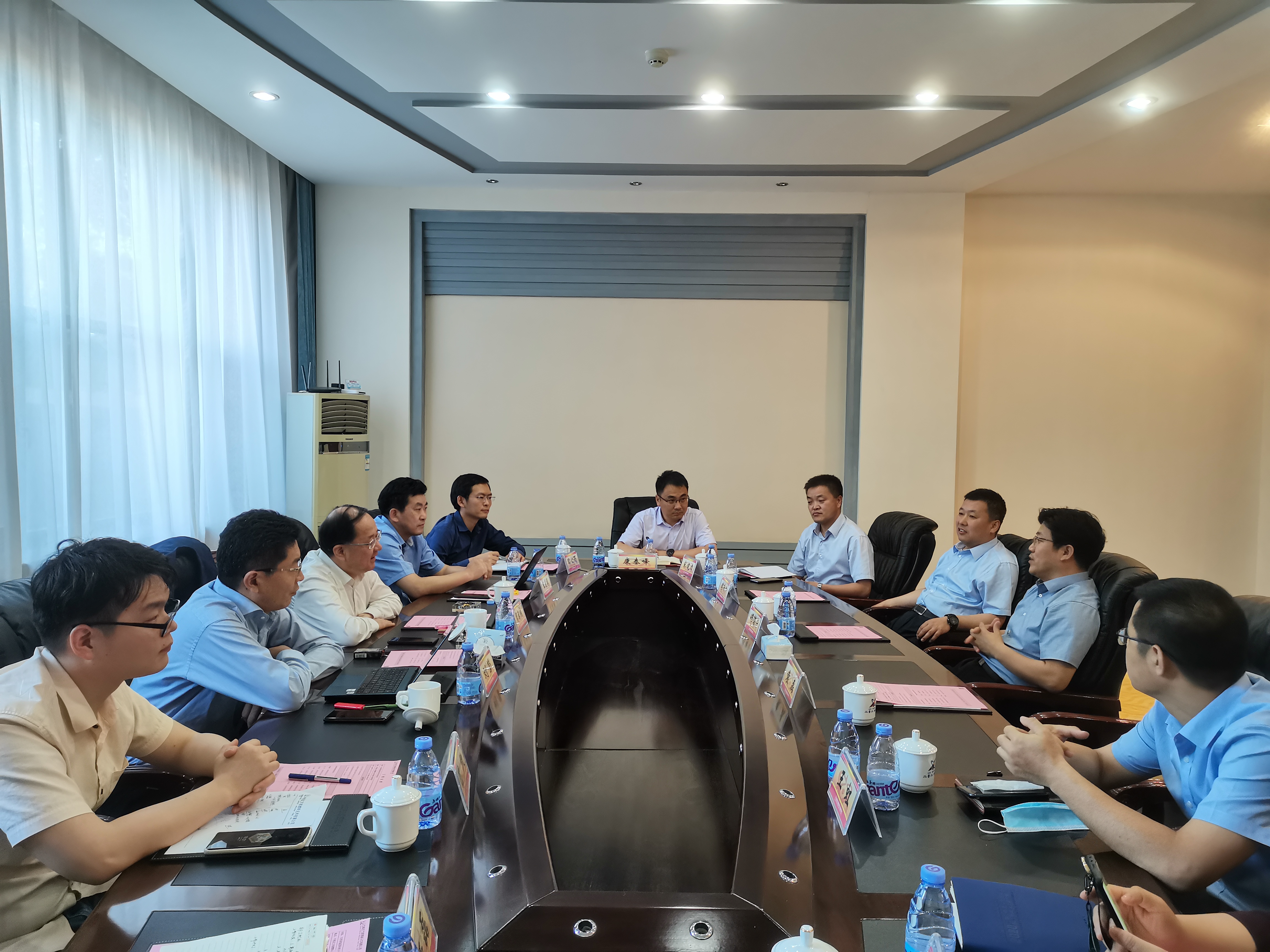 江南官方网页版集团副总经理周旗钢一行走访中核北方