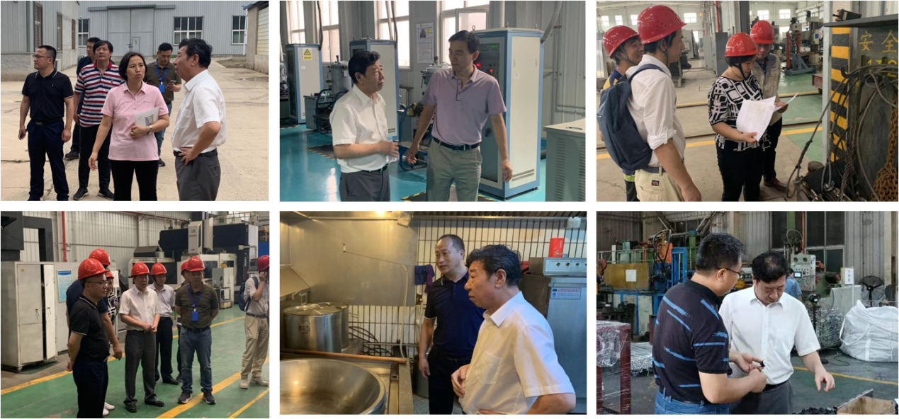 江南官方网页版集团副总经理王臣到二部园区企业安全检查