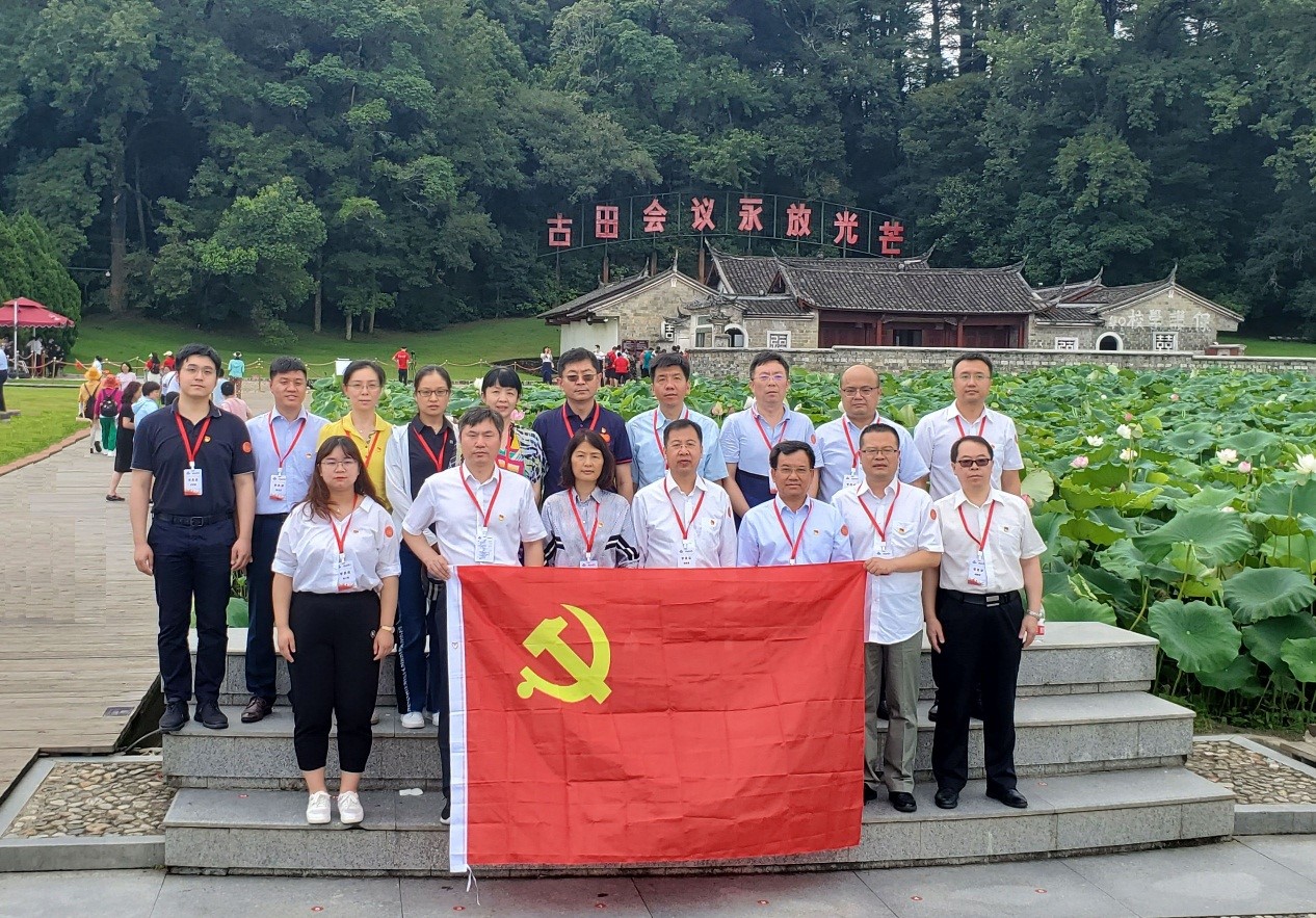 江南官方网页版集团赴福建开展“永远跟党走”主题党日活动