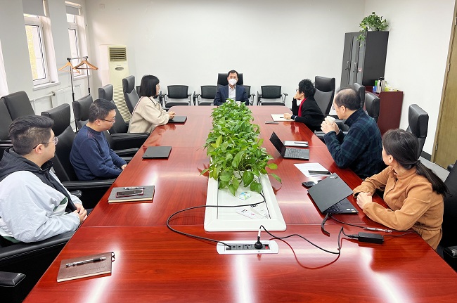 江南官方网页版集团党委书记、董事长赵晓晨到研究生院调研江南(江南(中国))工作