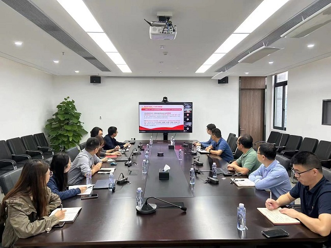 集团党委副书记、总经理熊柏青在江南官方网页版广东院宣讲党的二十大精神
