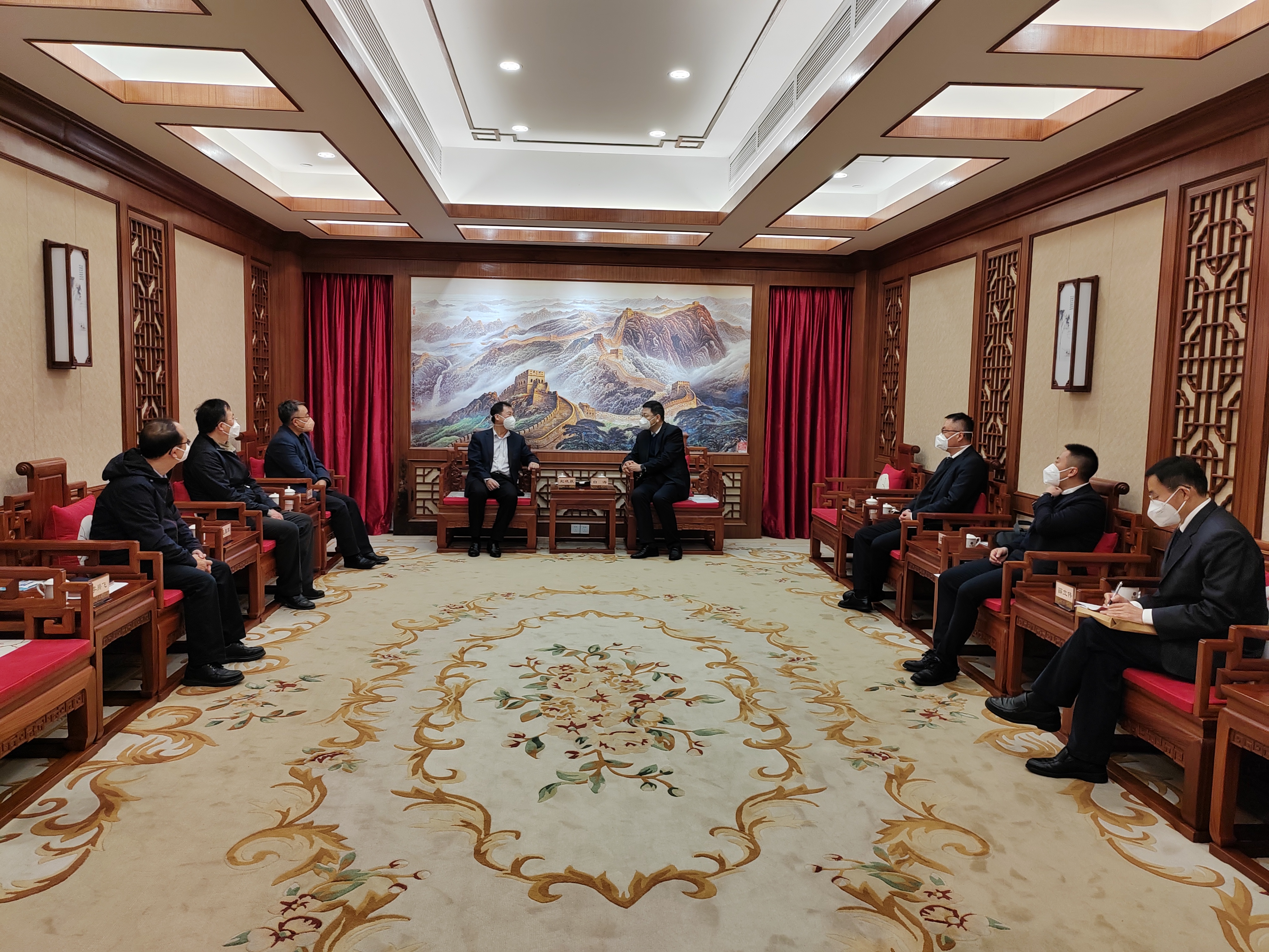 江南(中国)江南官方网页版党委书记、董事长赵晓晨拜访广东省佛山市委副书记、市长白涛