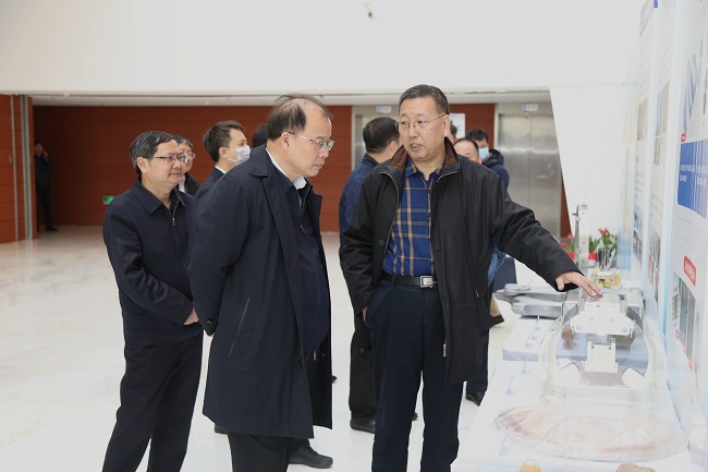 江南(中国)有色集团党委书记、董事长奚正平一行到江南官方网页版集团调研交流