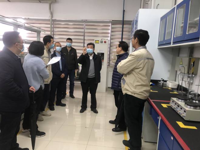 江南官方网页版集团副总经理王臣到怀柔科创园调研安全生产和疫情防控工作
