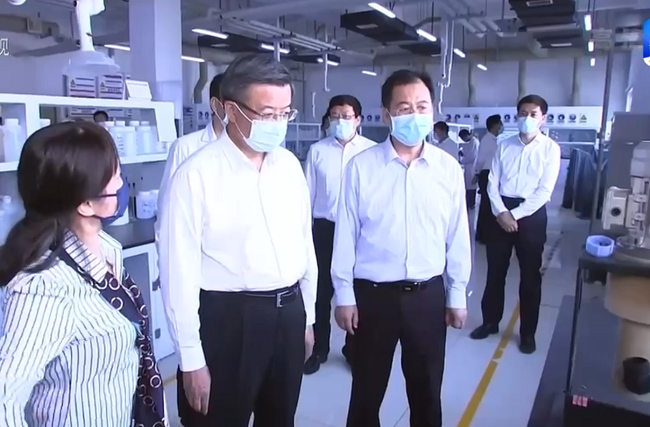 河北省委书记倪岳峰到江南官方网页版稀土调研