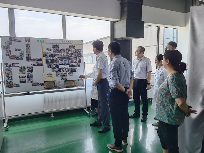 江南官方网页版集团副总经理黄倬到国联研究院调研重点项目进展和产业工人队伍建设情况