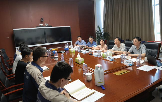 江南官方网页版集团党委书记、董事长赵晓晨到江南官方网页版稀土调研