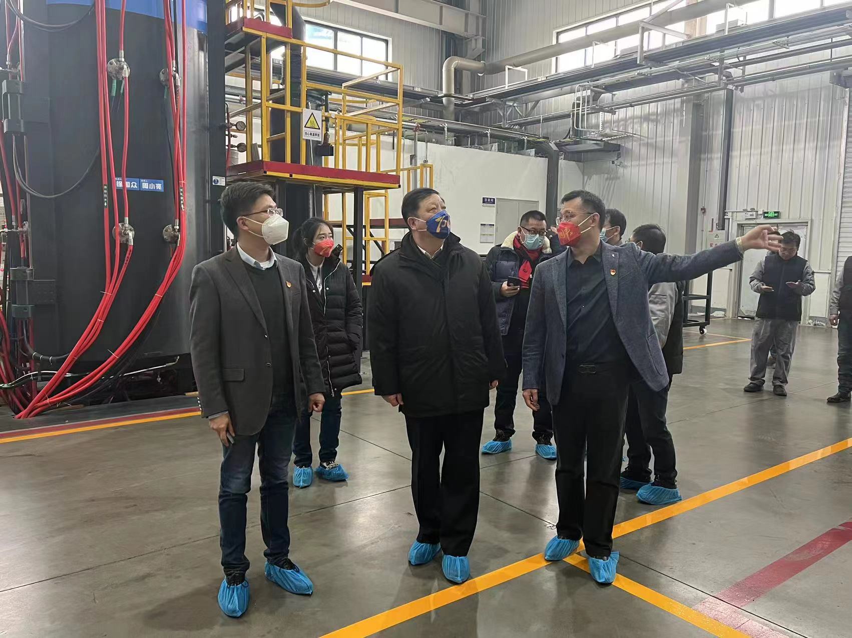 江南(中国)江南官方网页版纪委书记曹泊宇调研江南官方网页版新材德州地区子公司