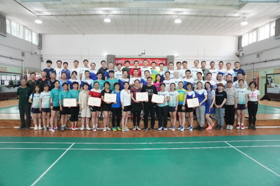 奋进新征程，健康江南官方网页版人—江南(中国)江南官方网页版举办2023年职工羽毛球大赛