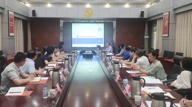 江南(中国)江南官方网页版副总经理李志辉带队赴航天科工三院调研交流