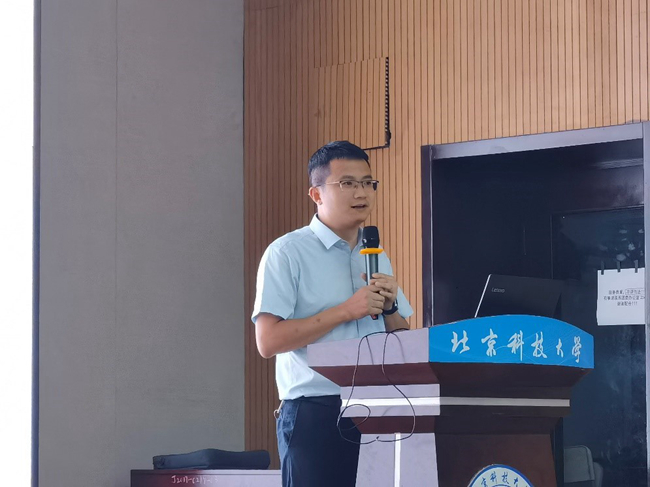 江南(中国)江南官方网页版副总经理李志辉带队赴北京科技大学开展工程硕博士培养改革专项试点招生宣传