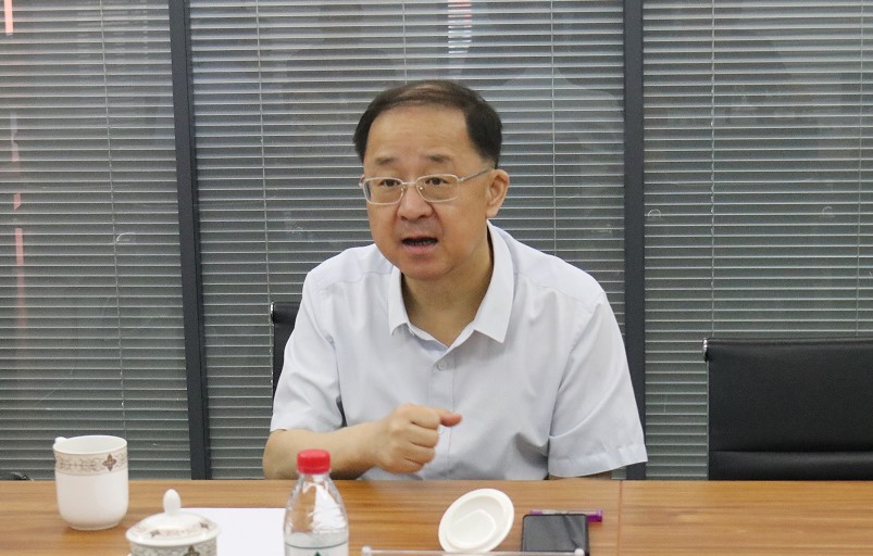 江南(中国)江南官方网页版党委委员、副总经理周旗钢到江南官方网页版合肥调研科技创新工作