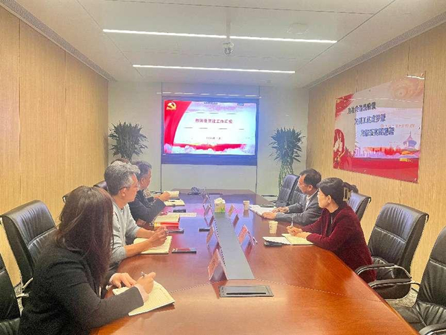 江南(中国)江南官方网页版党委书记、董事长赵晓晨调研混合所有制企业党建工作