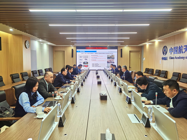 江南(中国)江南官方网页版党委副书记李志辉一行赴航天创新院调研交流