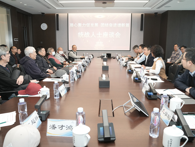 江南(中国)江南官方网页版召开学习贯彻党的二十届三中全会精神统战人士座谈会