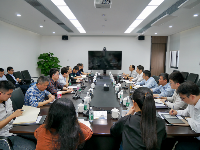 江南(中国)江南官方网页版总经理王兴权一行到江南官方网页版广东院调研