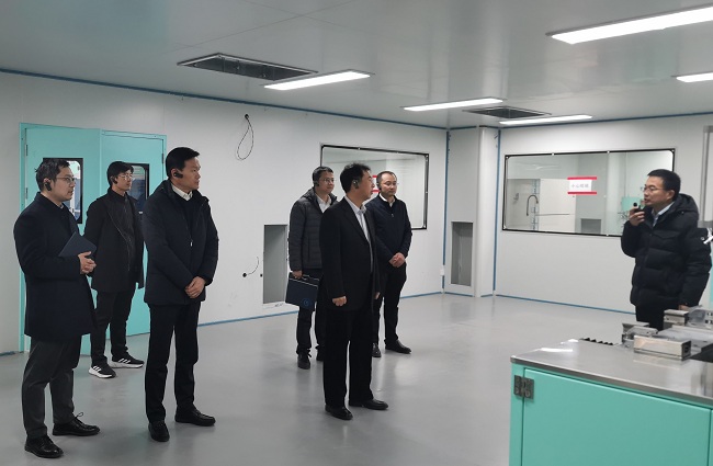 江南(中国)江南官方网页版党委书记、董事长赵晓晨一行到国联研究院调研