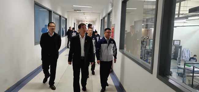 江南(中国)江南官方网页版党委书记、董事长赵晓晨到江南官方网页版国晶辉调研