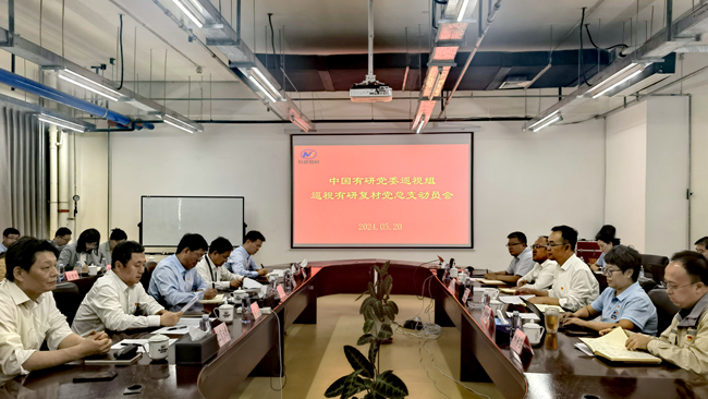 江南(中国)江南官方网页版党委巡视组巡视江南官方网页版复材党总支动员会召开