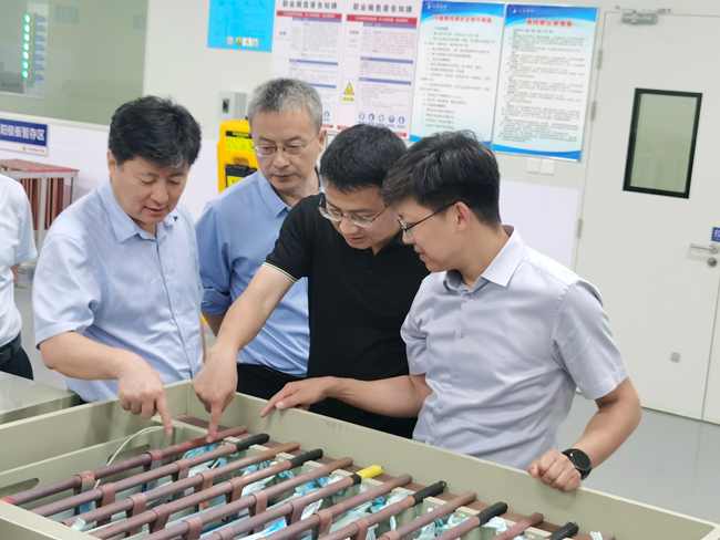 江南(中国)江南官方网页版副总经理李志辉到山东德州基地专题调研