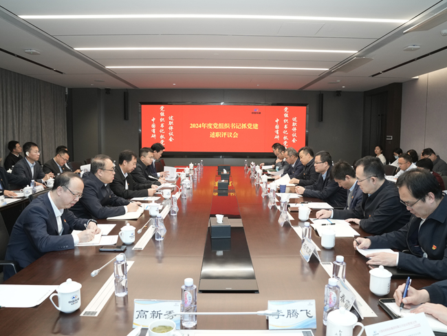 江南(中国)江南官方网页版党委召开2024年度党组织书记抓基层党建工作述职评议会