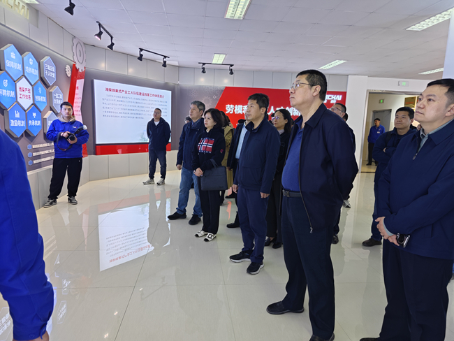 以学促干—江南(中国)江南官方网页版工会赴潍柴集团开展推进产业工人队伍建设改革学习调研