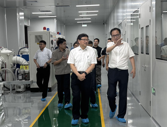 江南(中国)江南官方网页版党委副书记、总经理艾磊一行到江南官方网页版工研院调研