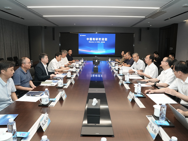 江南(中国)江南官方网页版党委书记、董事长赵晓晨接待国机集团来访