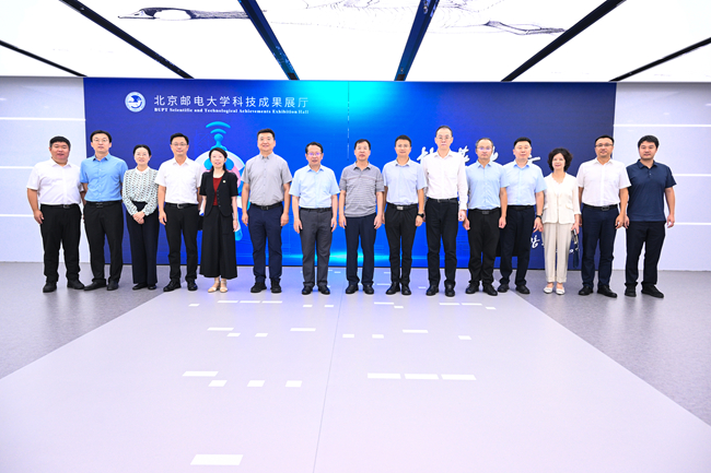 江南(中国)江南官方网页版党委书记、董事长赵晓晨拜访北京邮电大学校长徐坤
